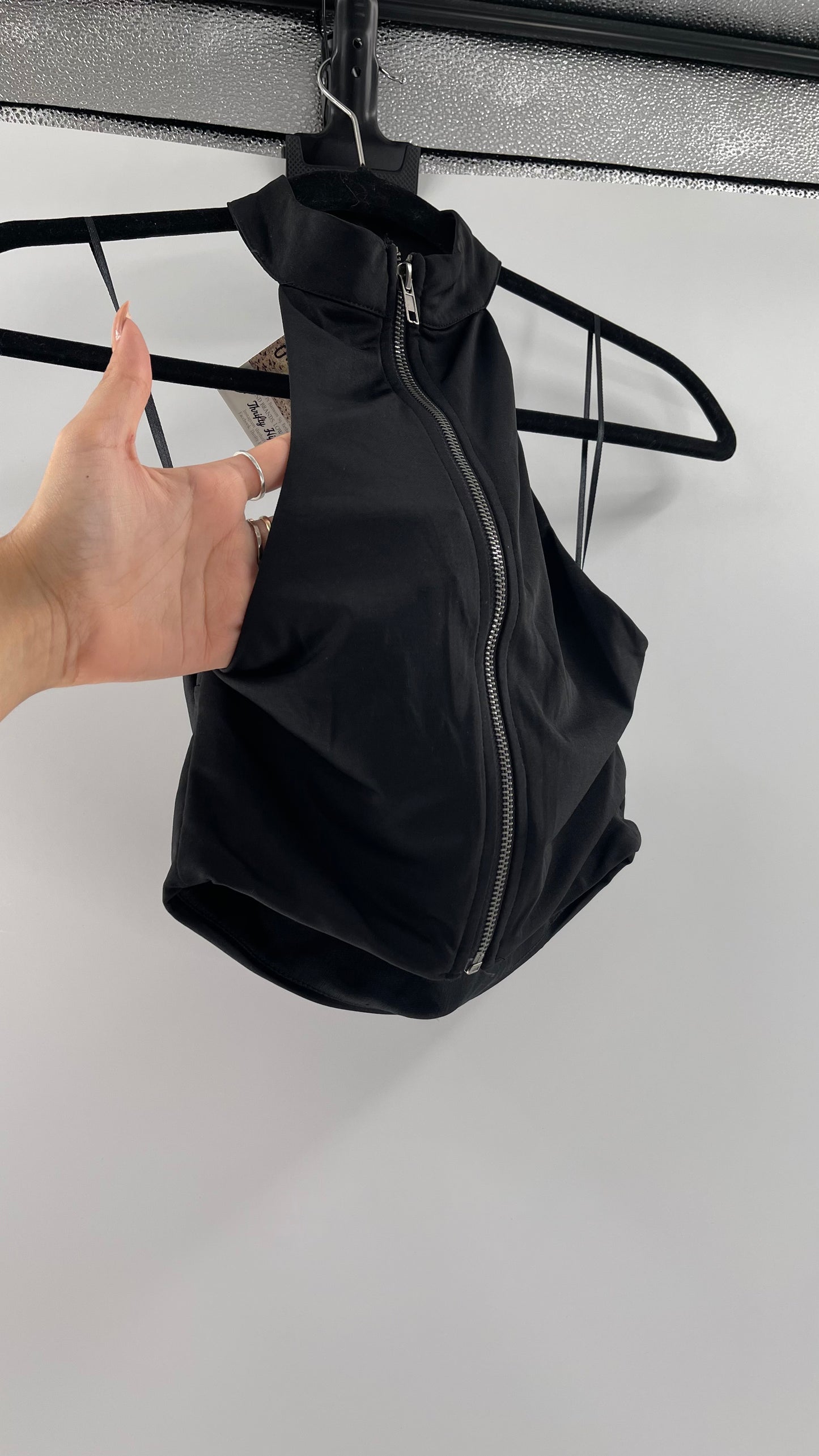 Vintage 2 Way Black Crop (Small)