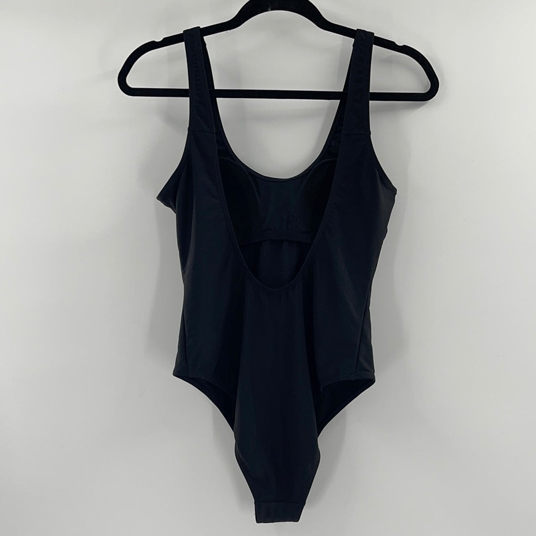 Pacsun Black Jaguar Bodysuit (M)