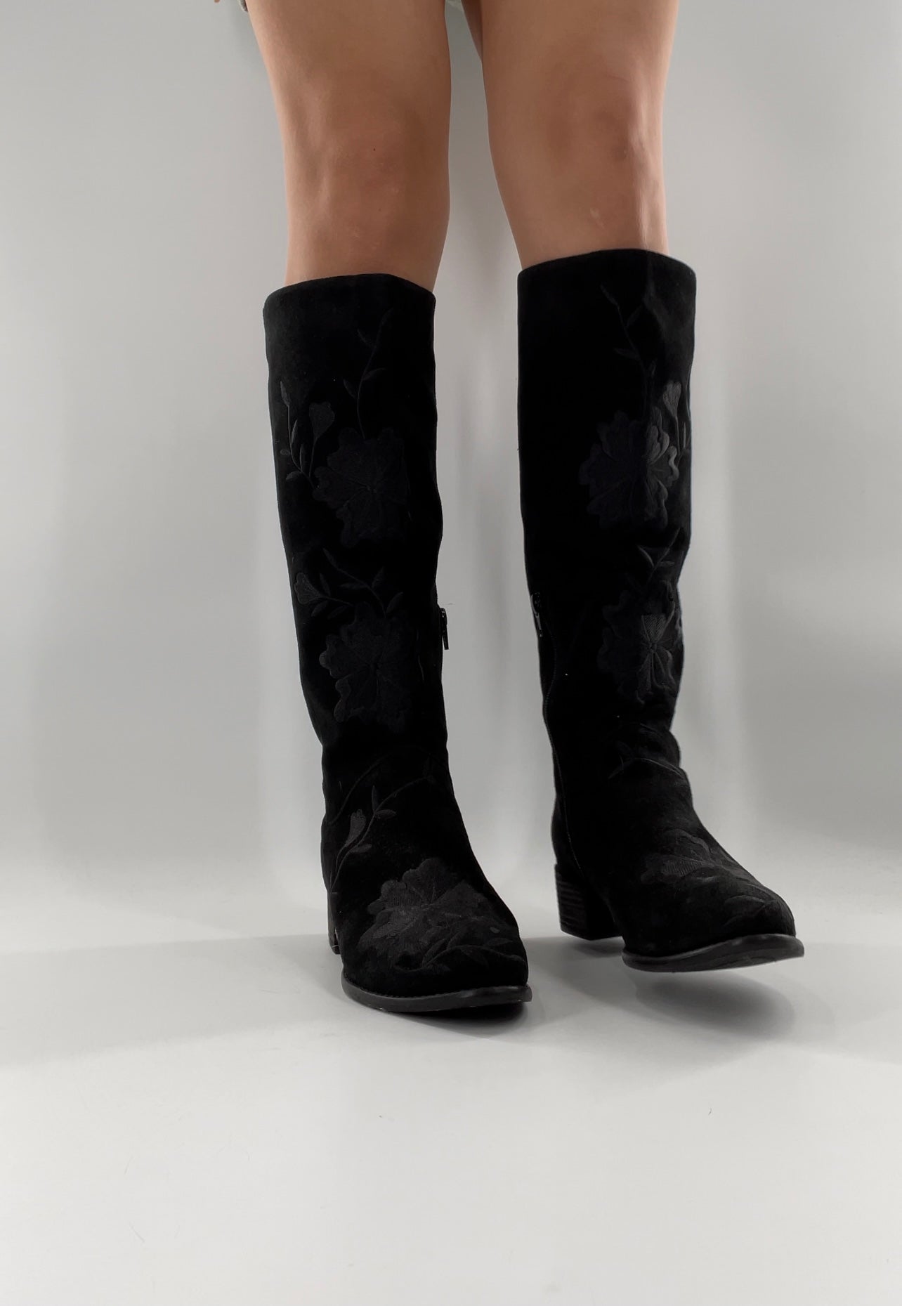 Seychelles Black Suede Boots
