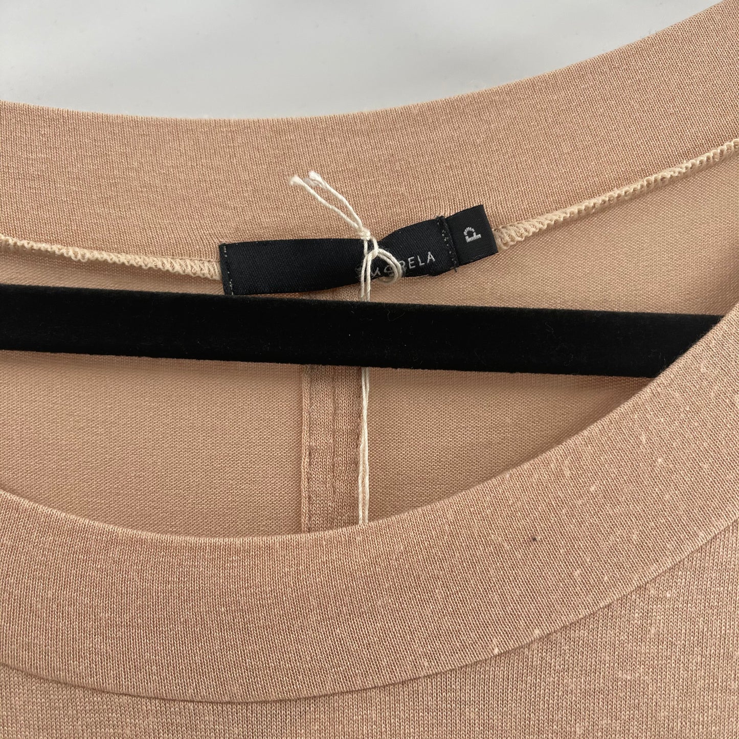 Morela Drop Shoulder Oversized Nude T (S)