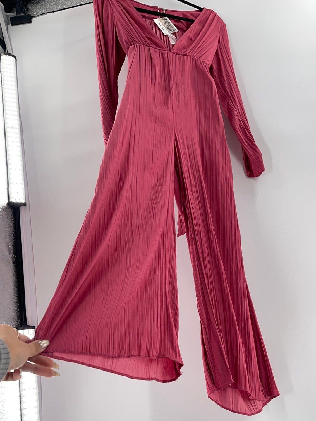 Free People Pink Jumpsuit (2)