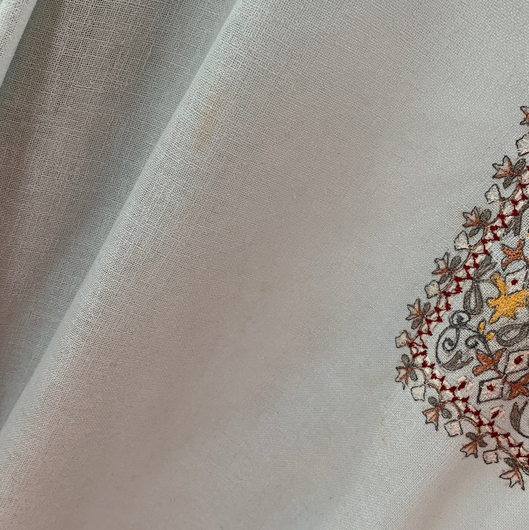 Powder Blue Linen Tunic (M)