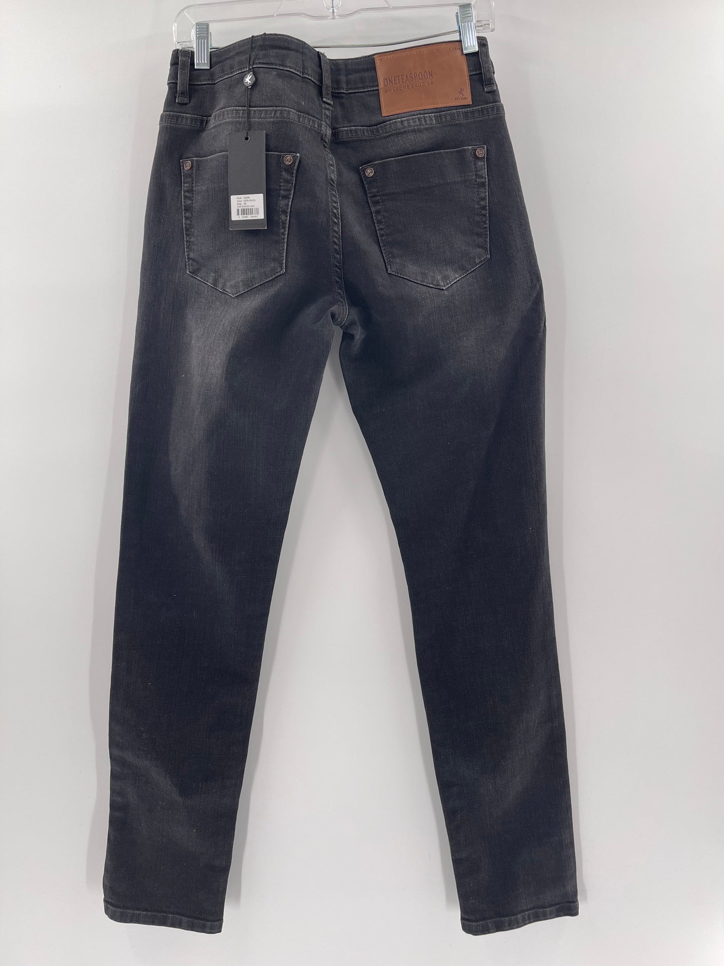 One Teaspoon Charcoal Grey “Awe Baggies Jean” (Sz 26)