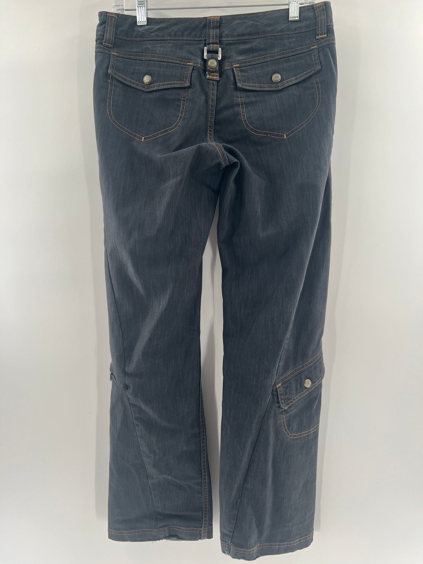 Athleta Flare Jeans with Calve Pockets (Size 6)