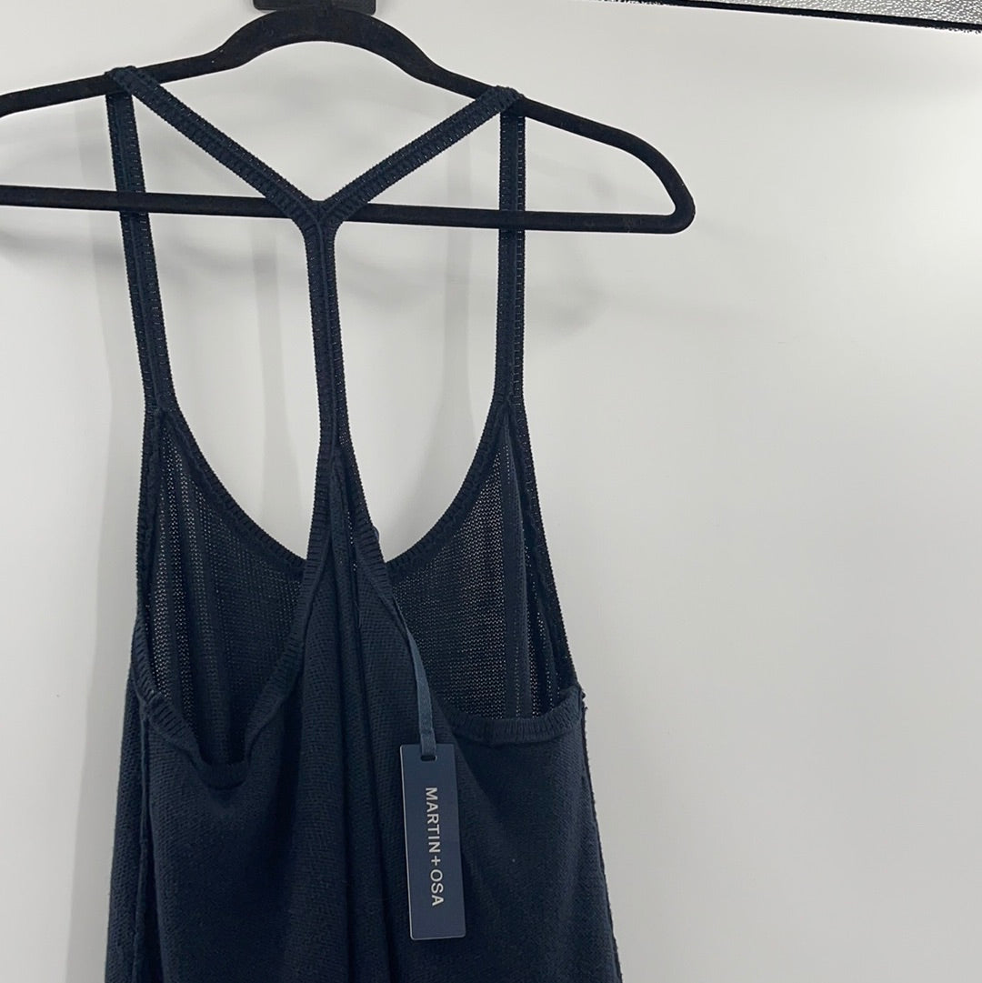 Martin + OSA Navy Knit Tank (L)