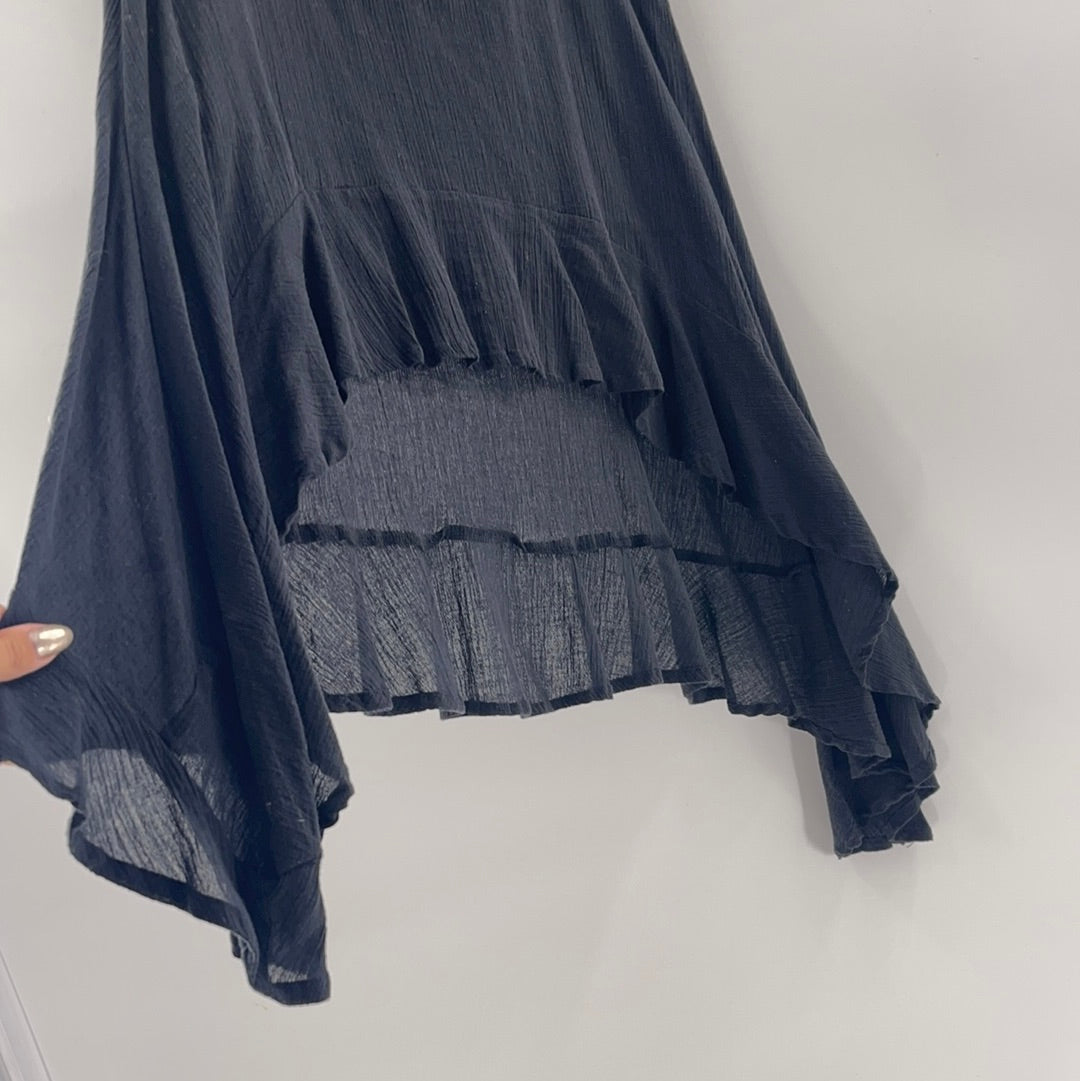 Free People 🖤 Kas NY Black Skirt (Size XS)