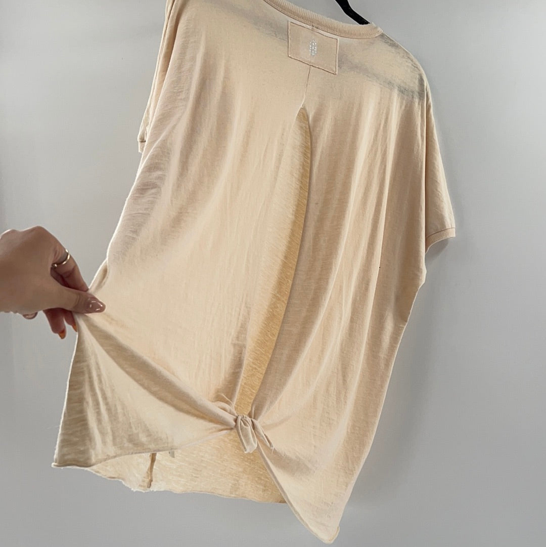 Free People Movement Oversized Pink T (XS)
