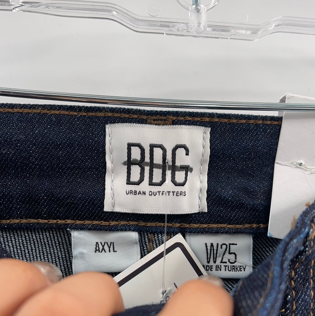 BDG dark wash denim (Sz 25)