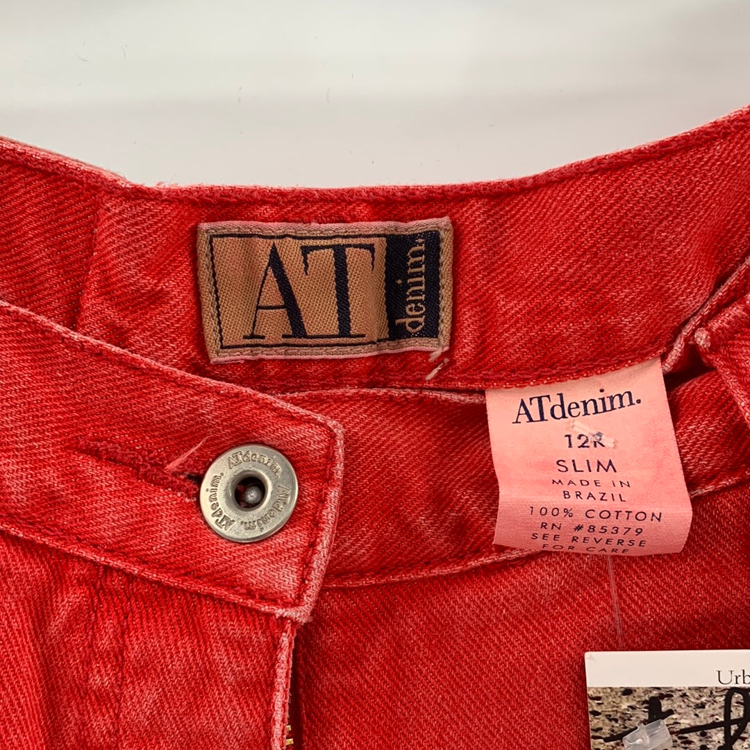 AT Denim Straight Leg Jeans (Size 12R)