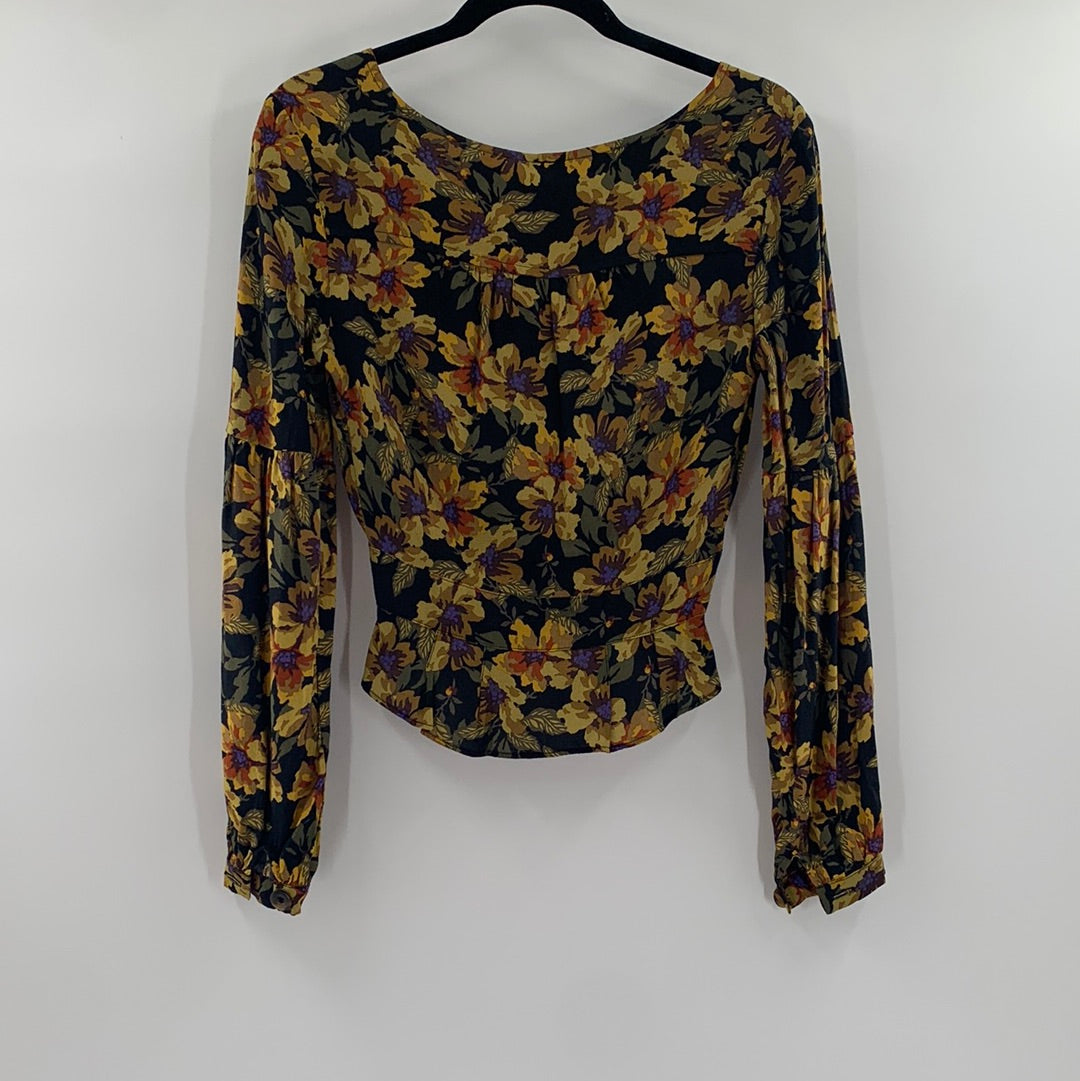 Free People Autumn Dark Florals Crop (0)