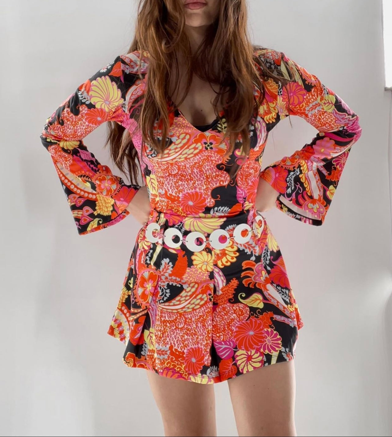 Hippie Paisley Dress (S)
