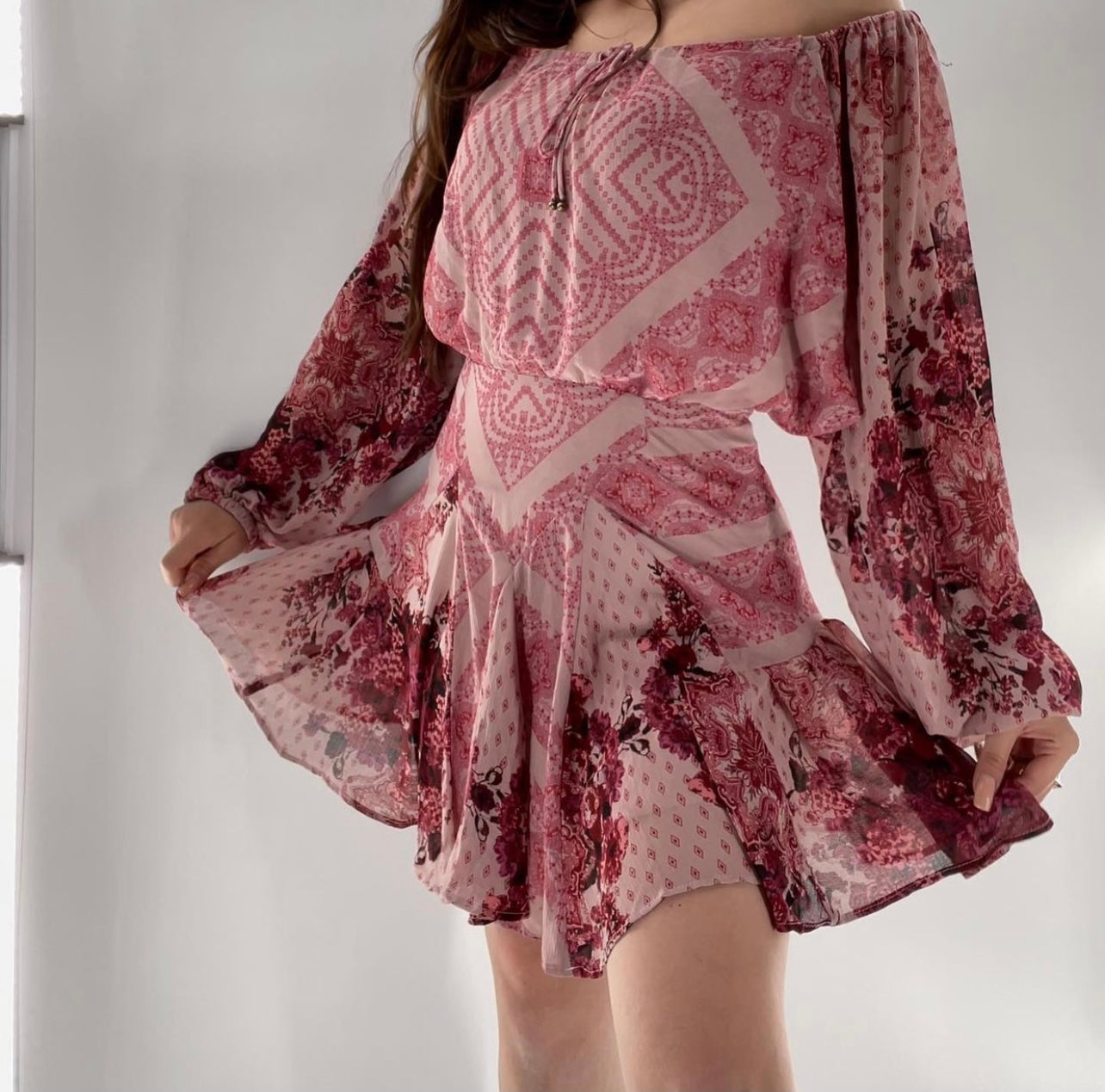 Free People Tapestry Patterned Dress (S)
