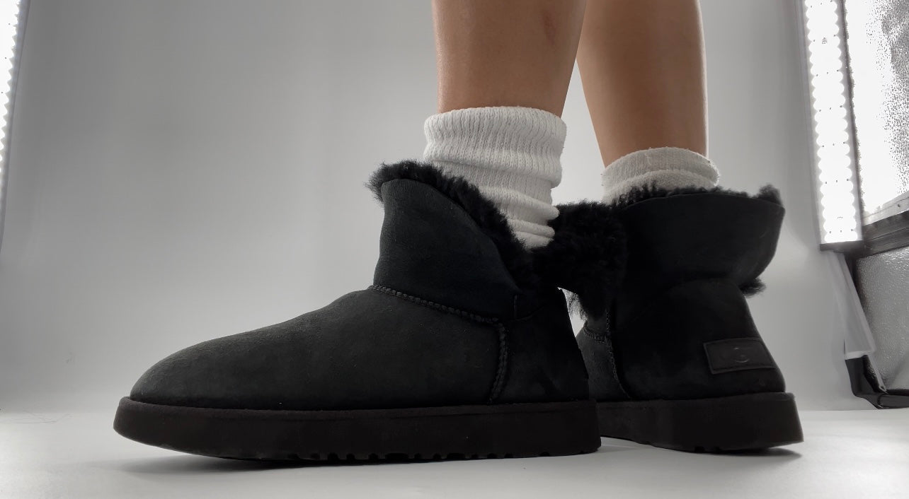 UGG Black Short Boot (8)