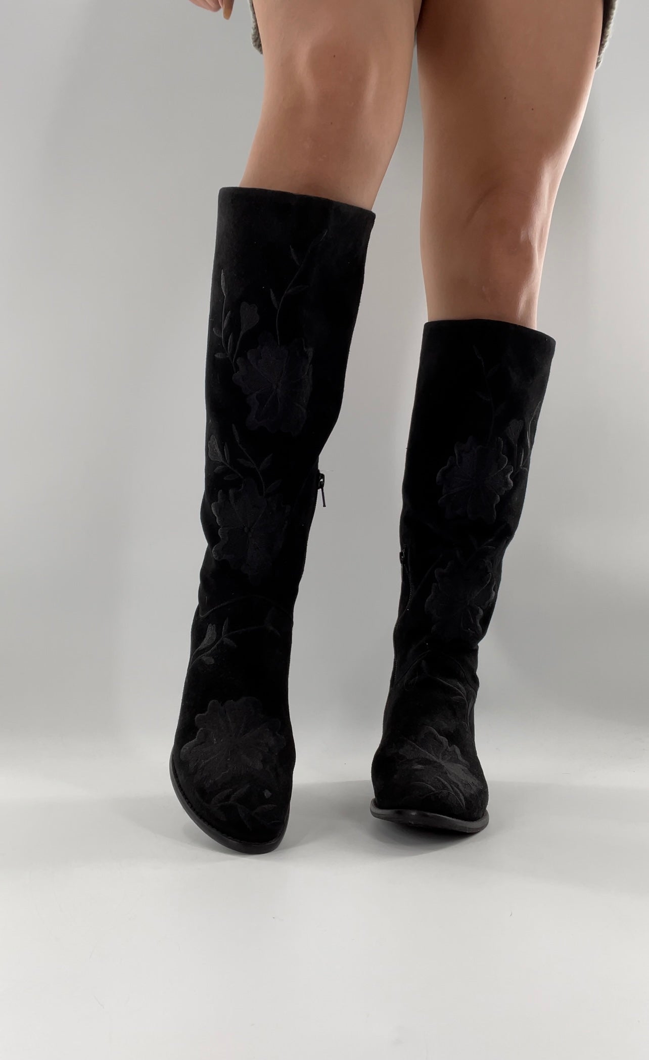 Seychelles Black Suede Boots