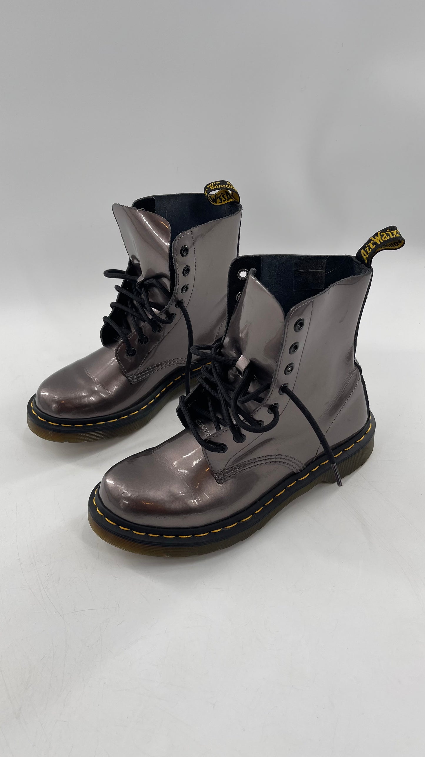 Doctor Martens Pewter Boots (7)