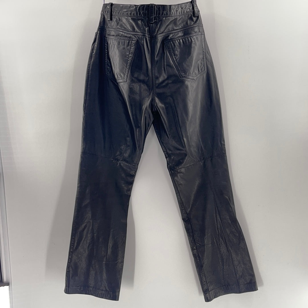 Vintage Anne Taylor Leather Pants (Sz 6)