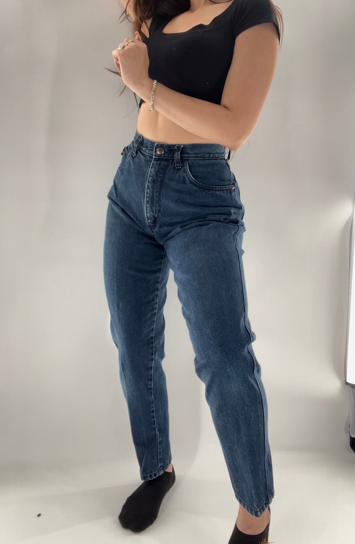 P S. Gitano 80’s Blue Jeans (Size 10)