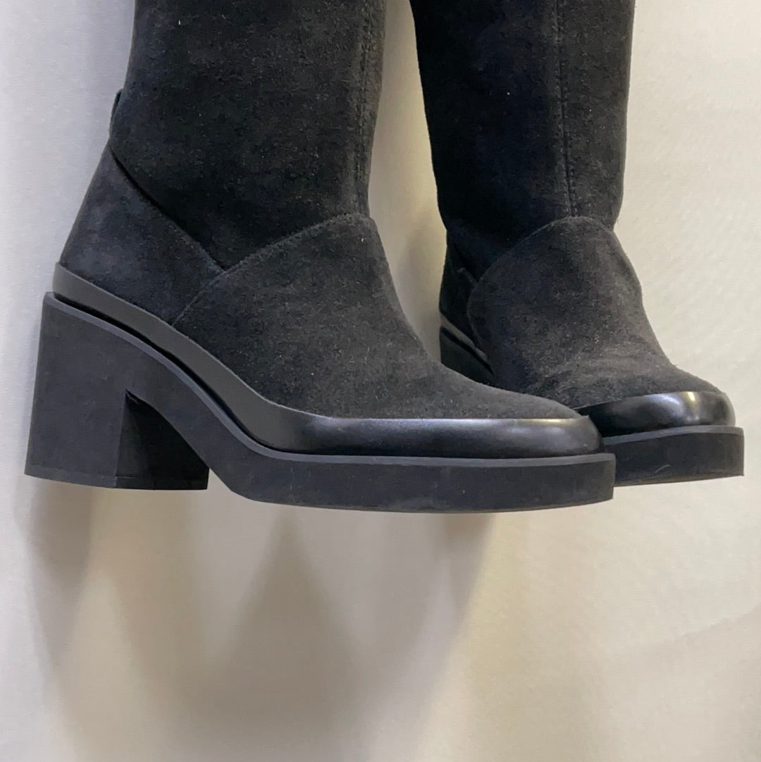 Andre Assous Black Suede Boots