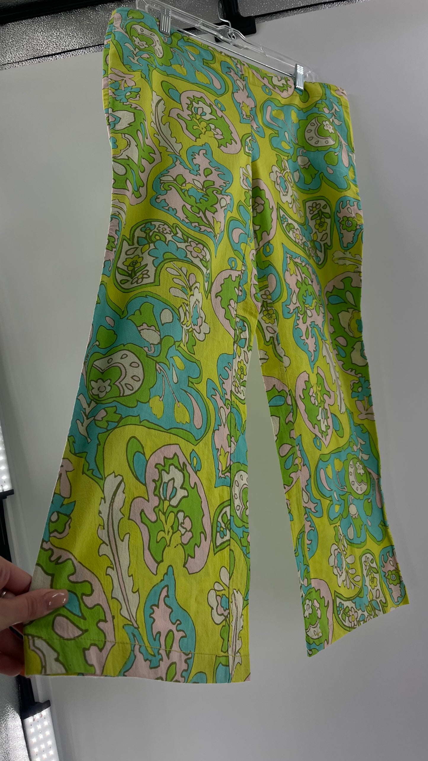 Free People Lime Paisley Patterned (12)
