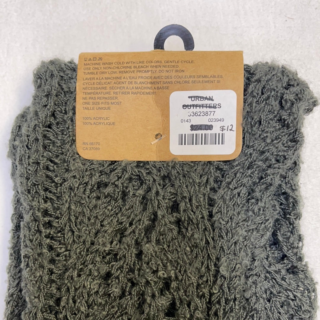 Over the Knee Dark Green Leg Warmer