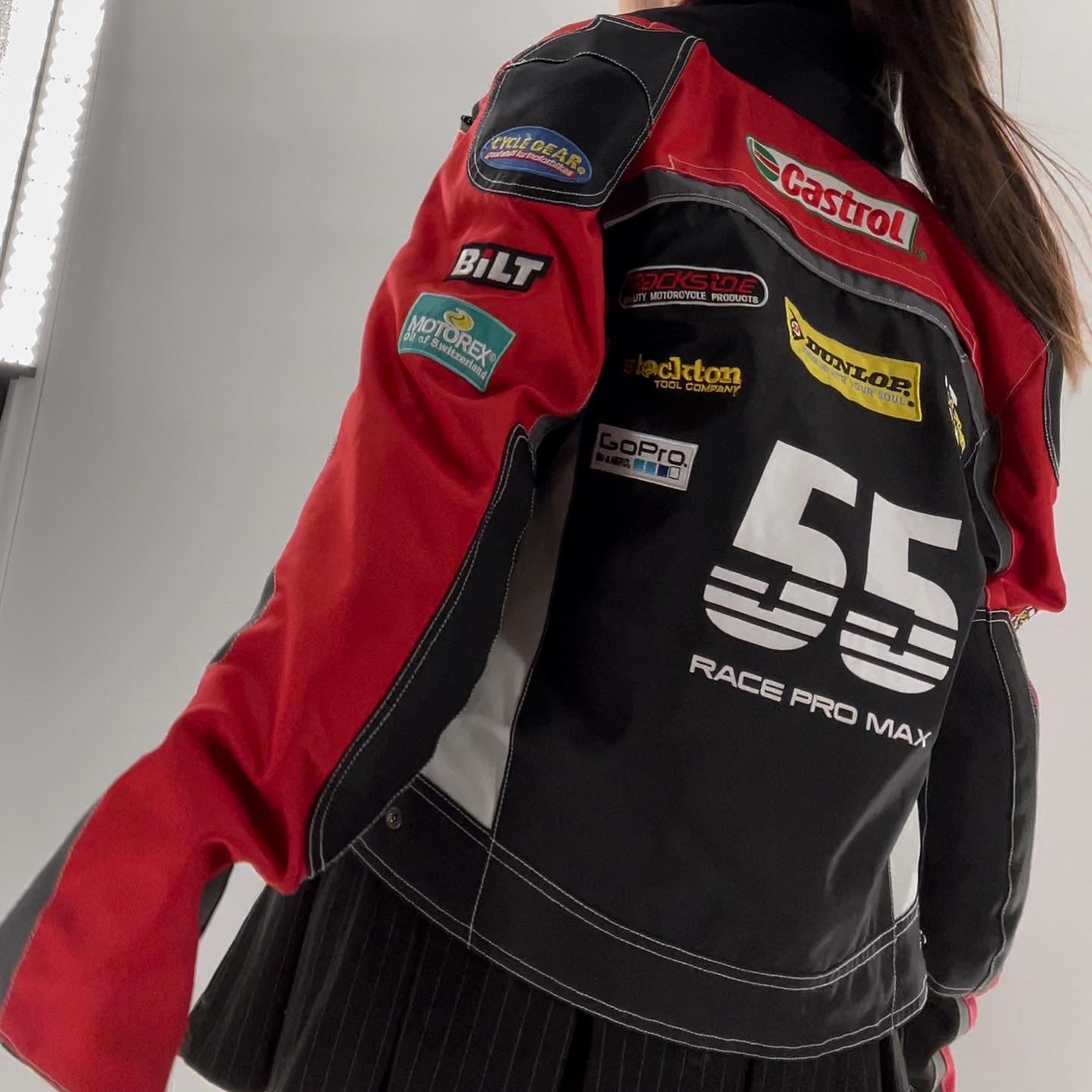 Vintage Rare BiLT Racing Jacket with Padding (Small)