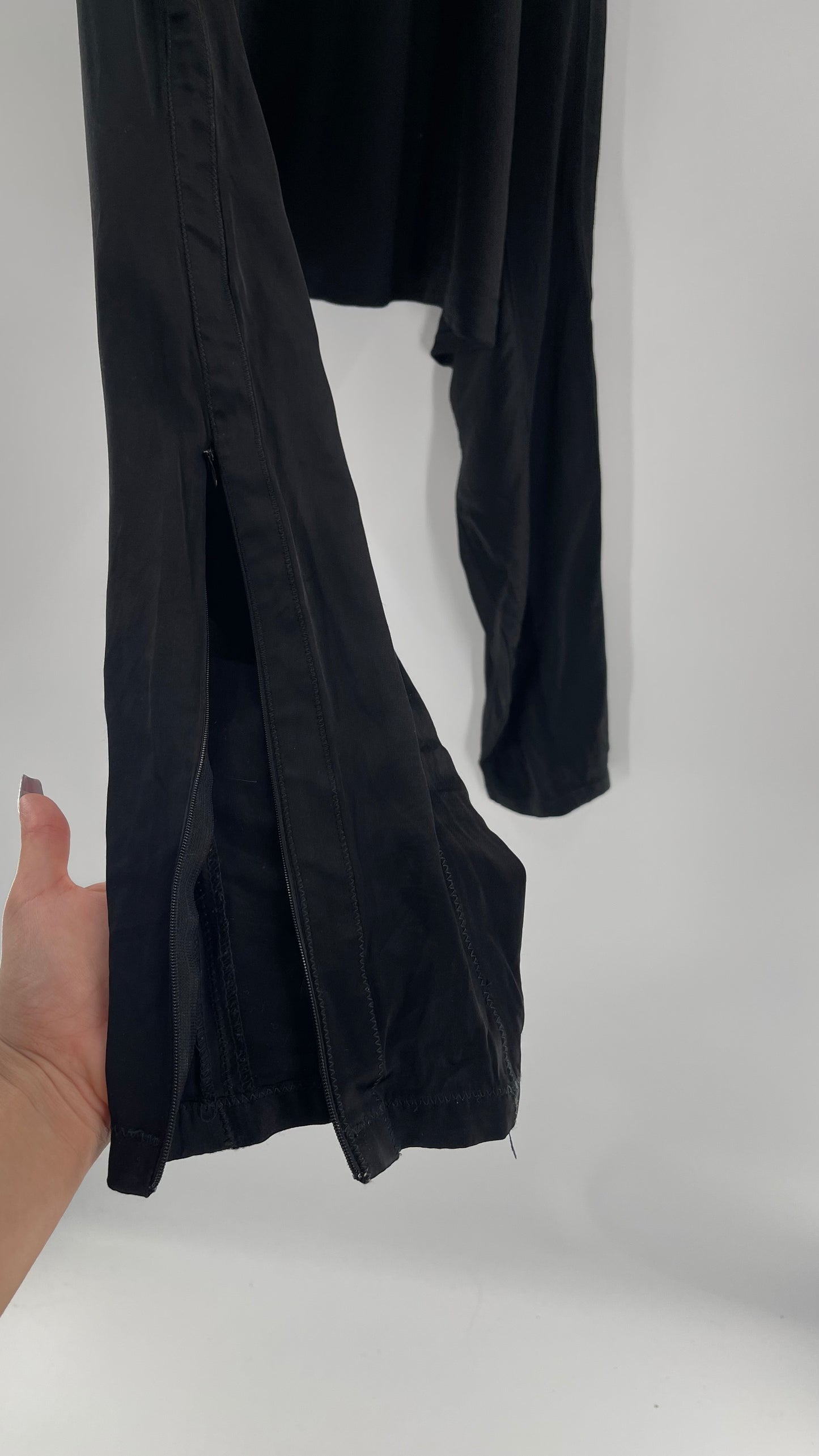 Costume National Silky Haram Pants Jet Blue (44)