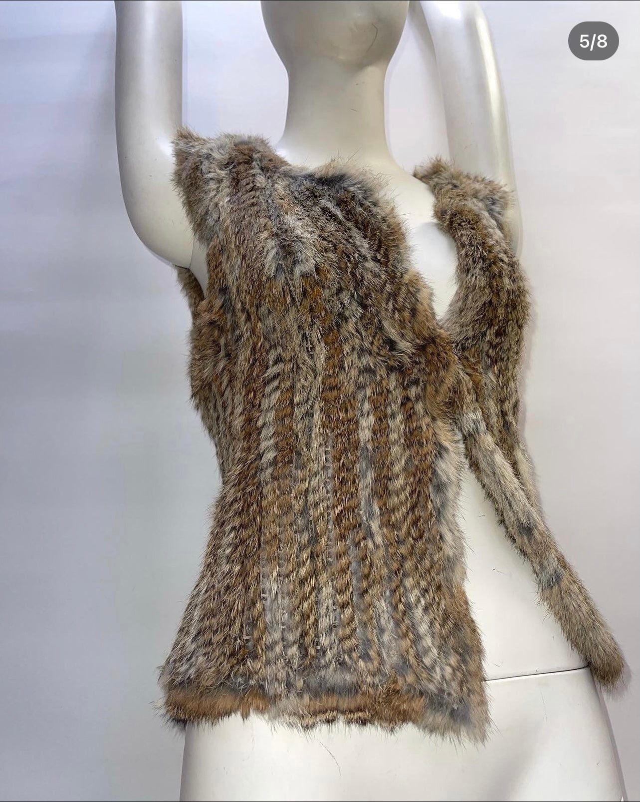 525 America Luxe Rabbit Fur Tank (S)