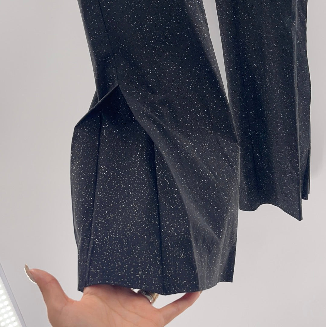 CLOCKHOUSE Vintage Button Up Sparkle Pants (Sz 28)