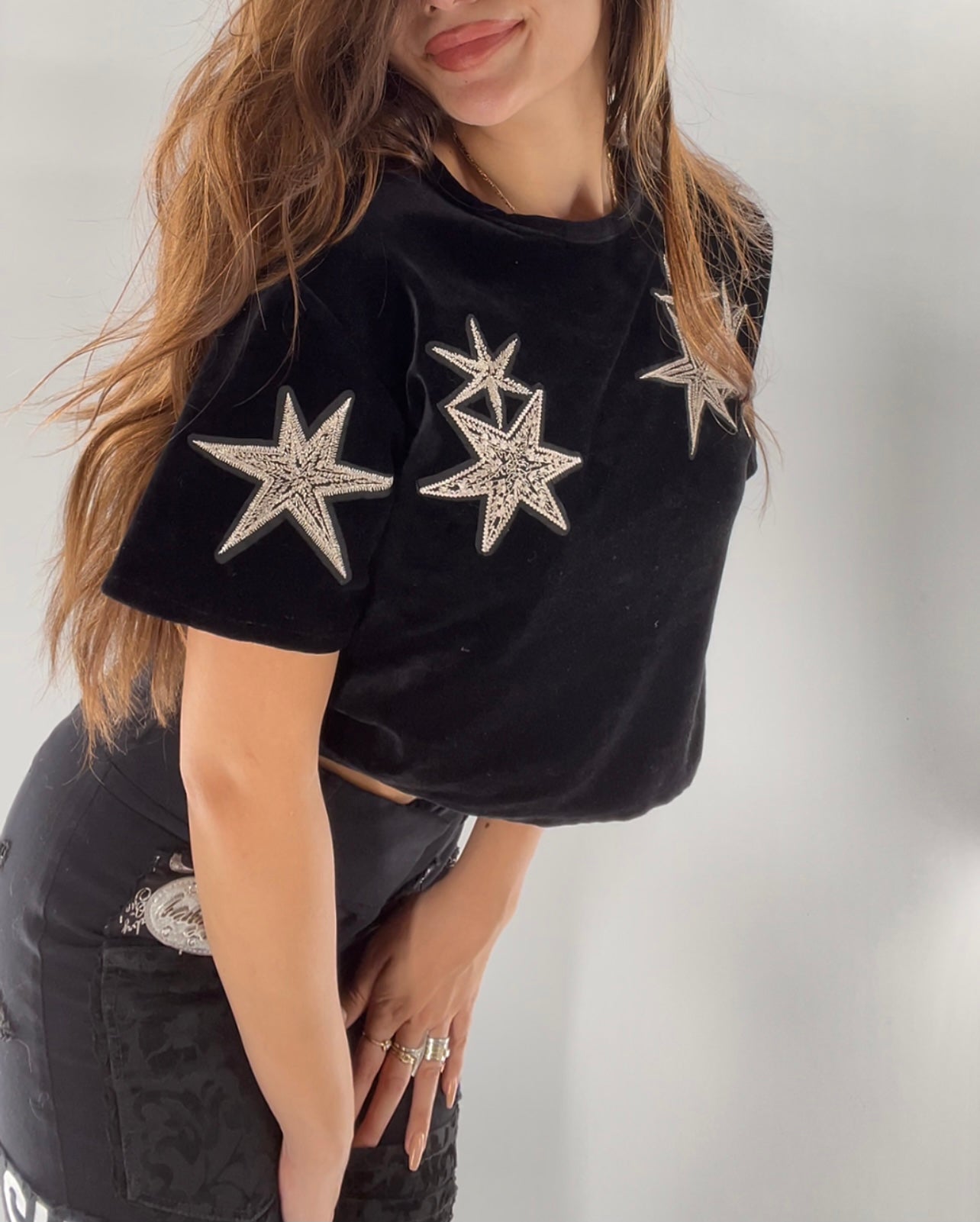 Boxy Velvet Zara T (S)