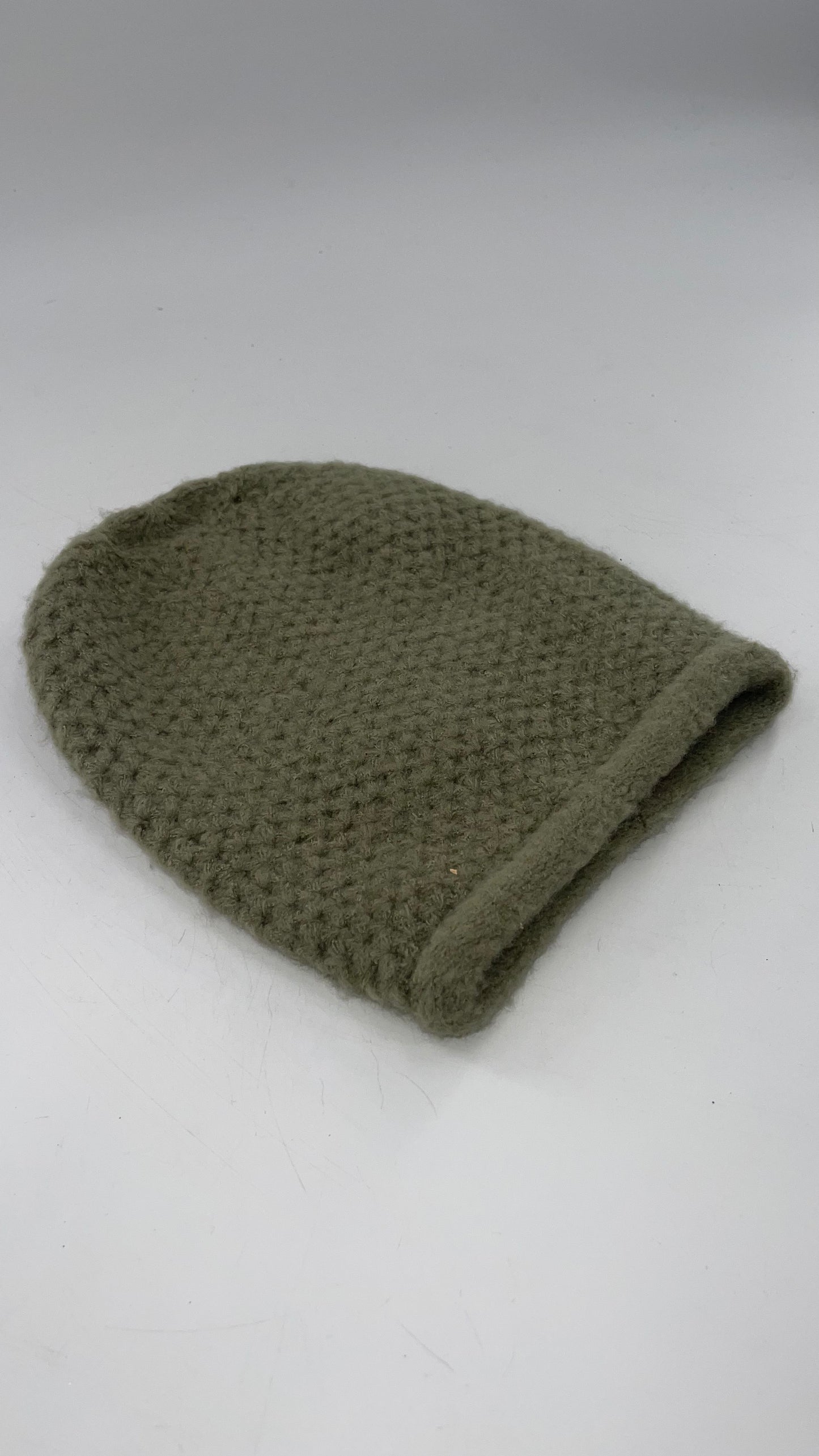 Free People Moss Green Knit Beanie
