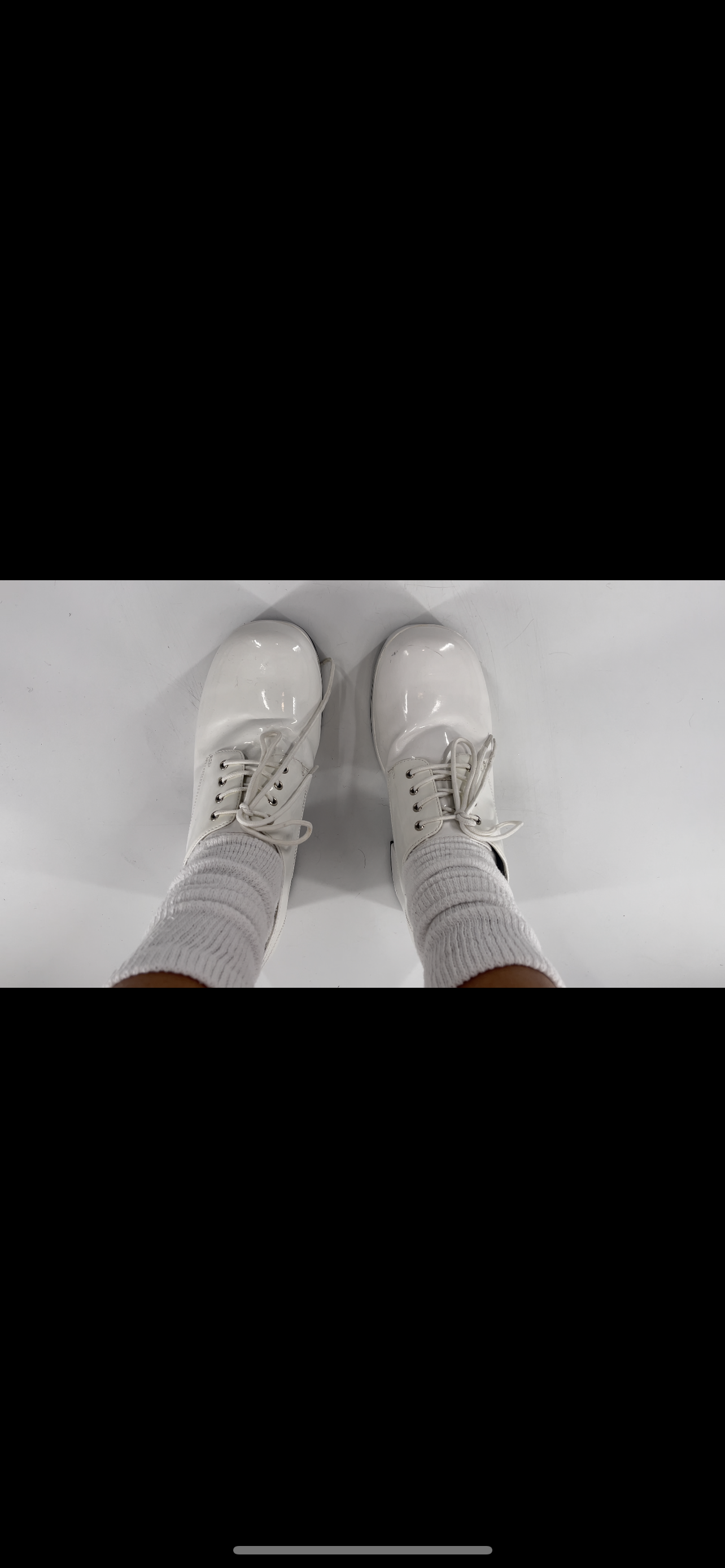 Funtasma White Platform Oxfords (M)
