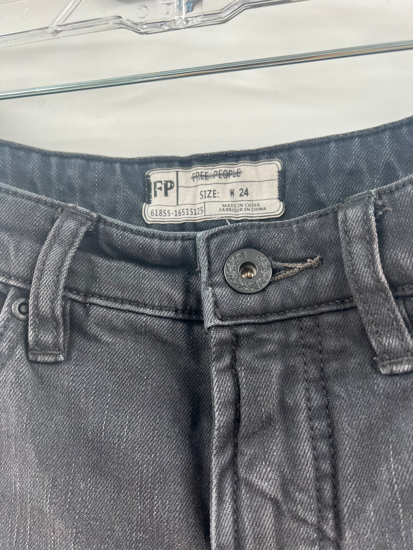 Free People Black Jeans (size W 24)