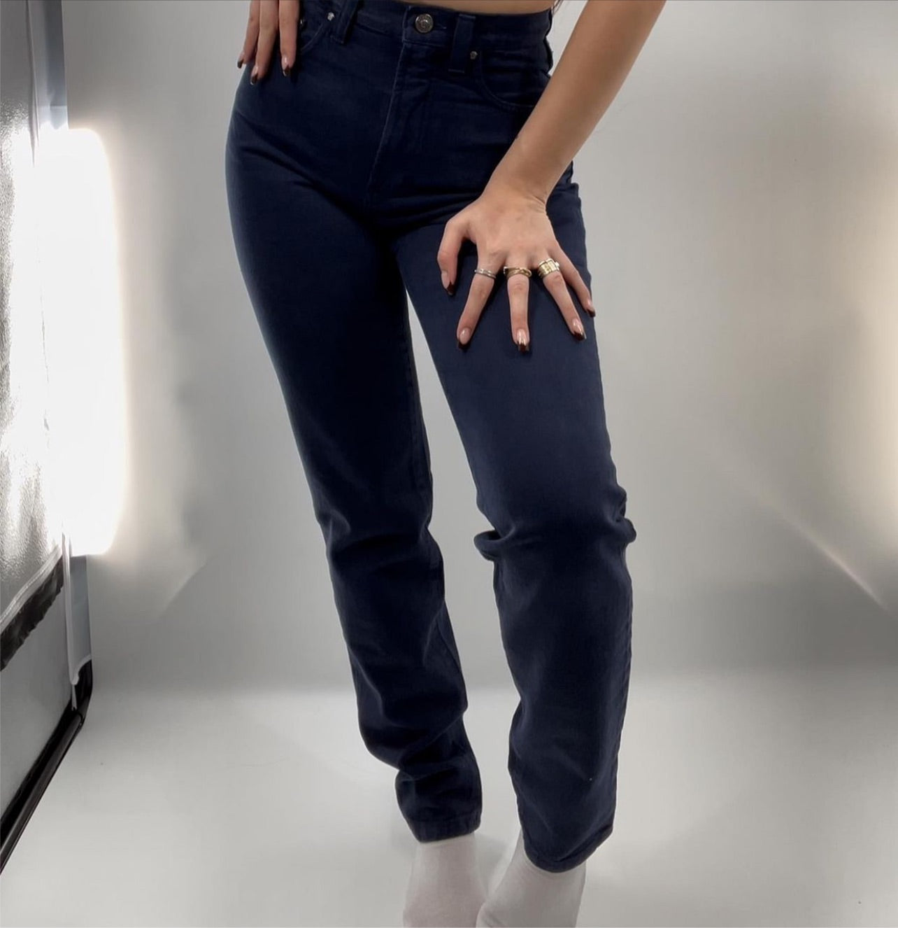 90s Versace High Rise denims