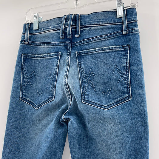 Anthropologie McGuire Medium Wash Skinnies (Sz 26)