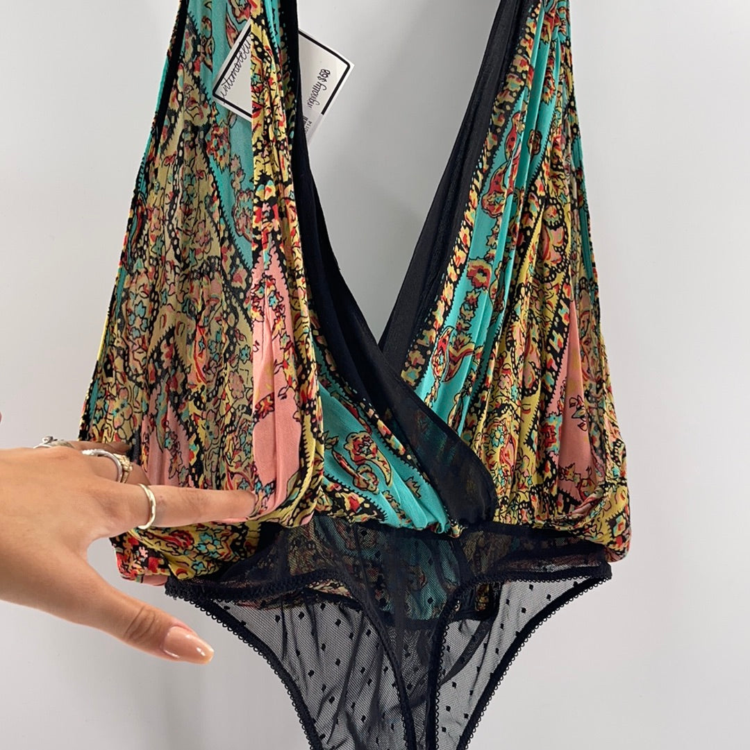 Intimately Free People Bandana Bodysuit (L)