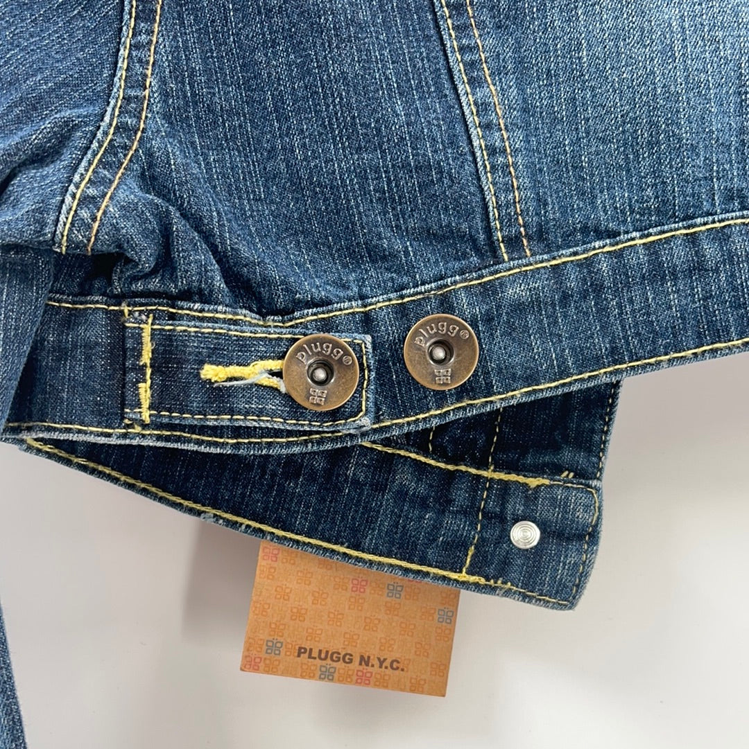 Plugg Ultra Cropped Denim Jacket (M)