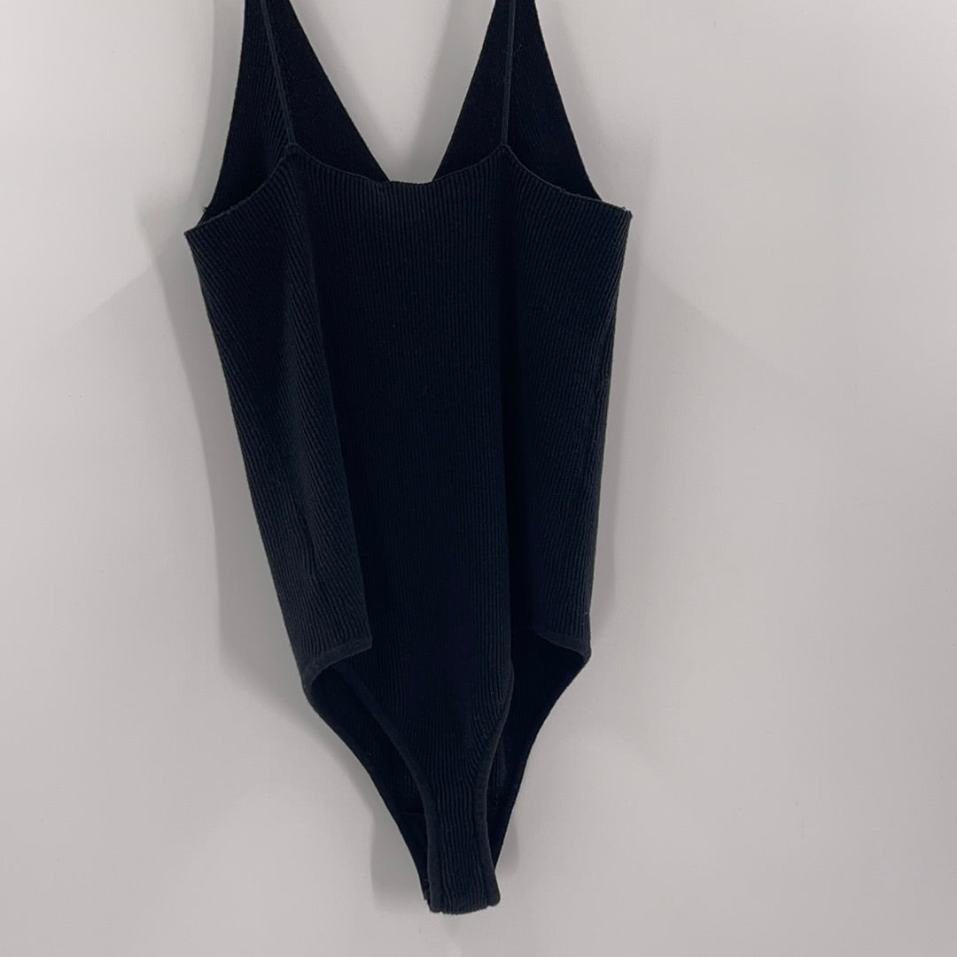 Intimately Free People Ribbed Bodysuit (L)