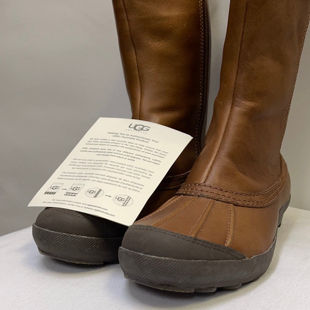 Ugg Belfair Chestnut Sheepskin Waterproof Boots