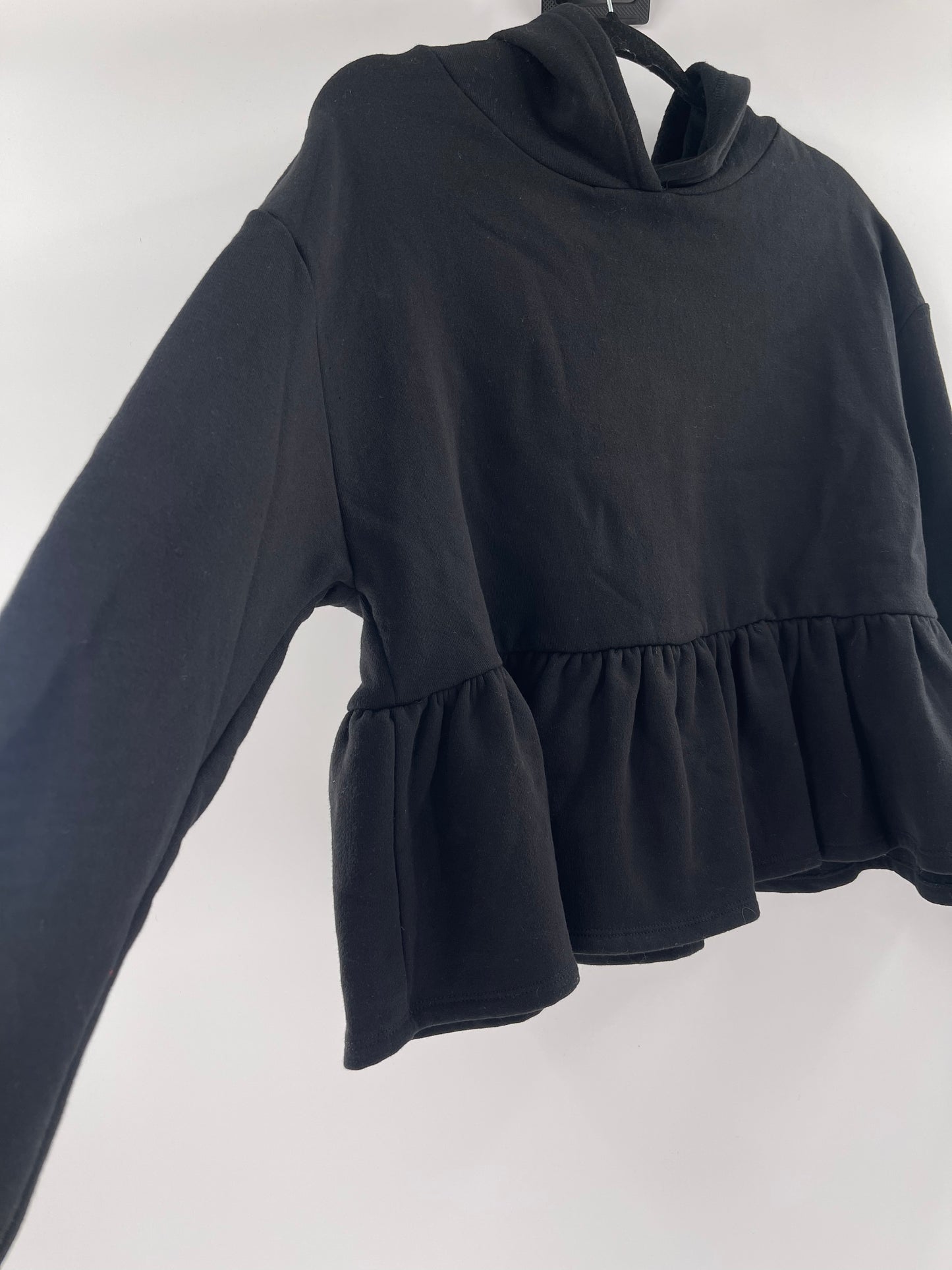 Urban Outfitters Cropped Black Hoodie (XS)
