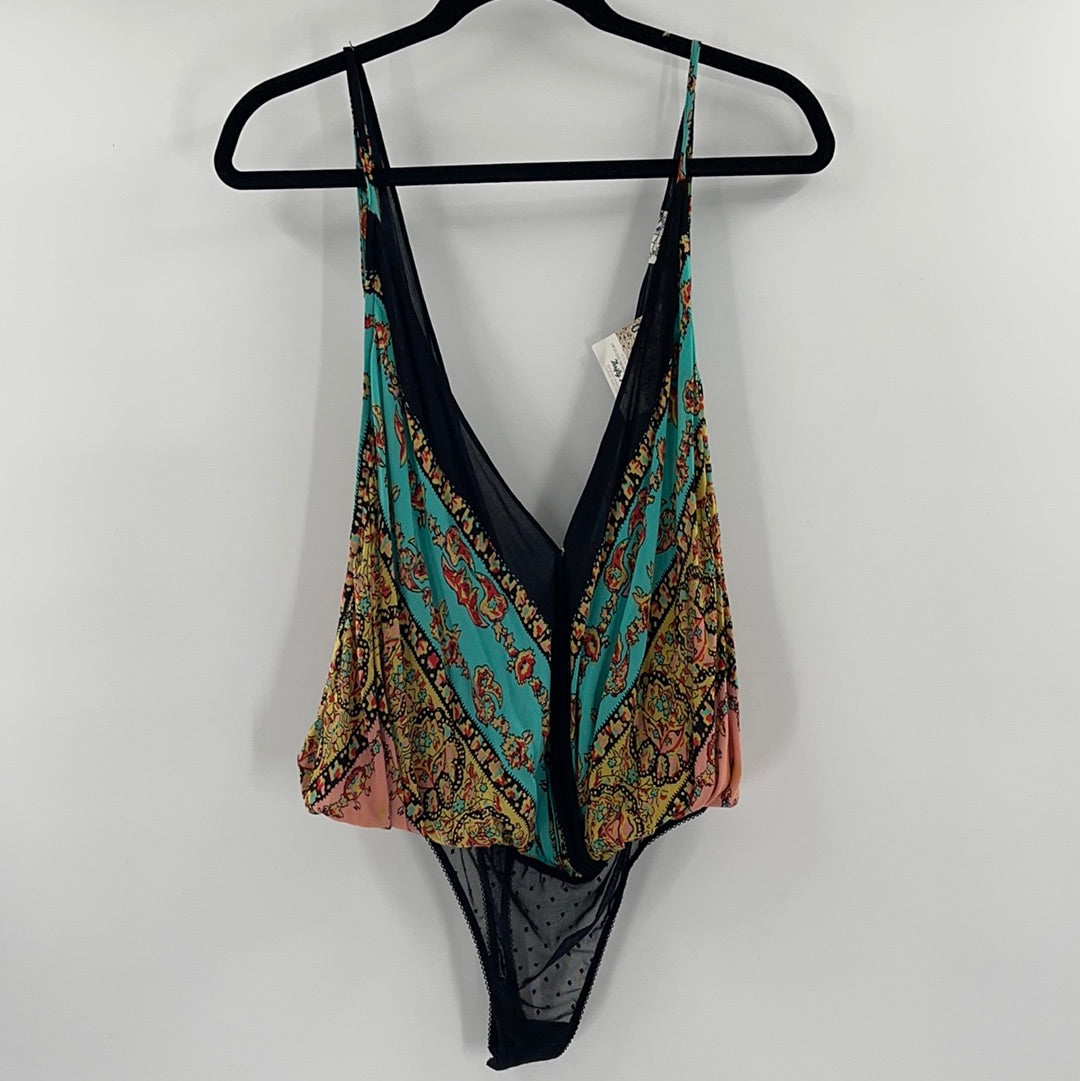 Intimately Free People Bandana Bodysuit (L)