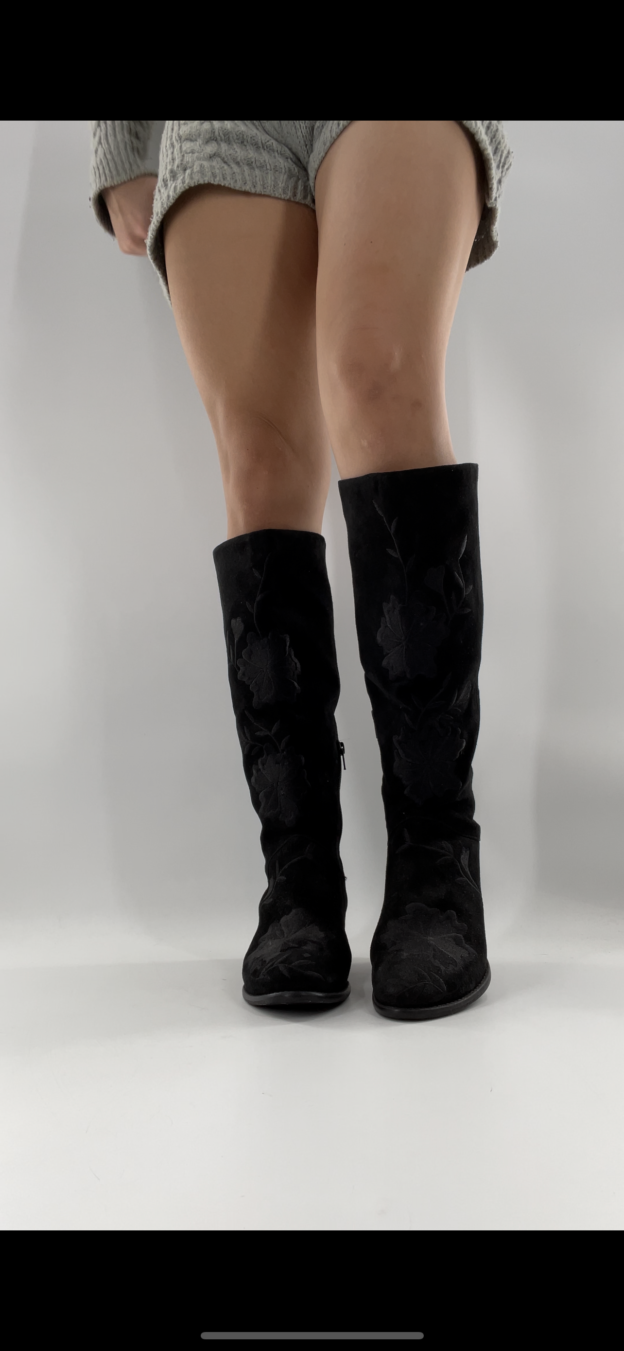 Seychelles Black Suede Boots