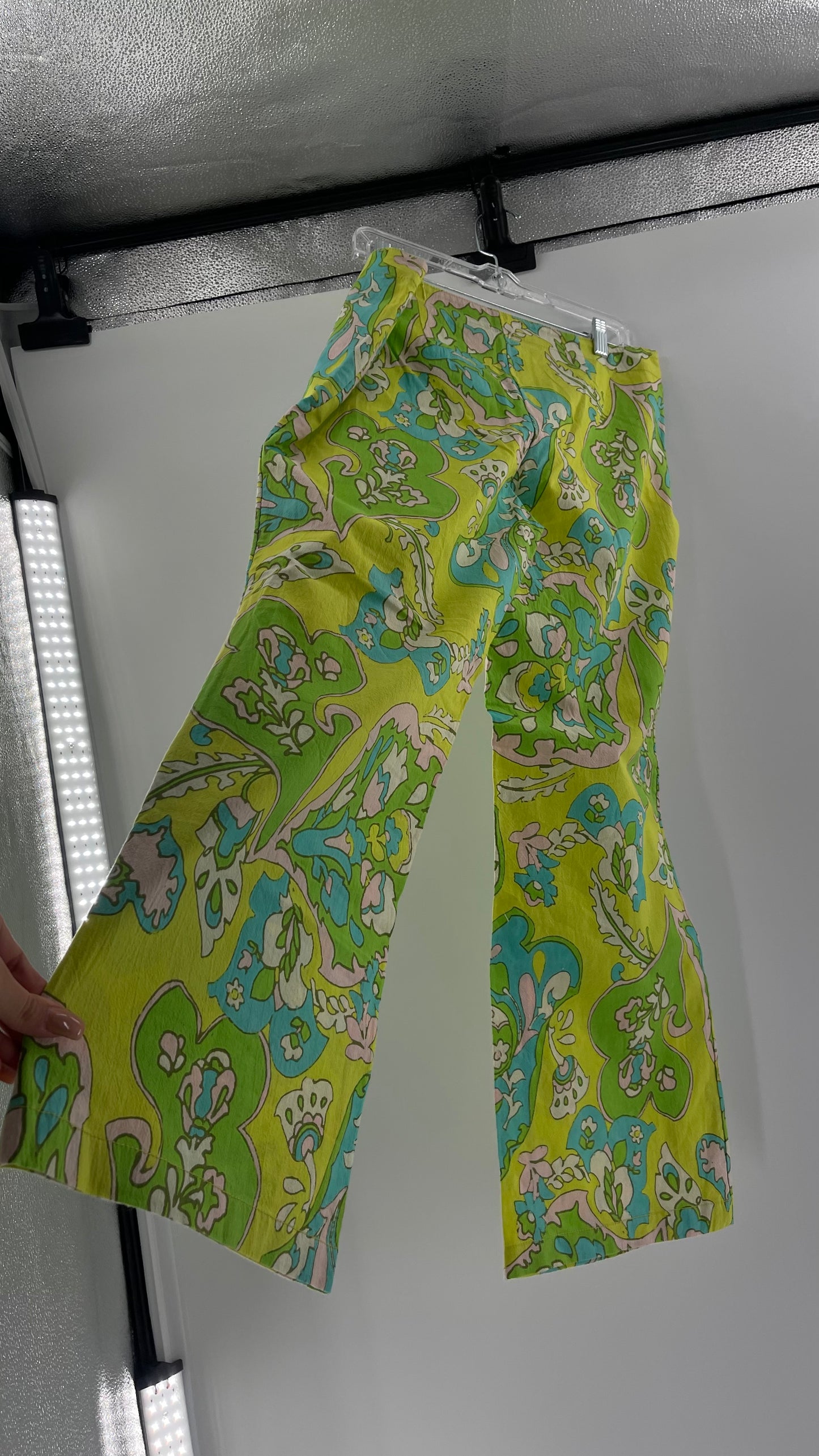 Free People Lime Paisley Patterned (12)