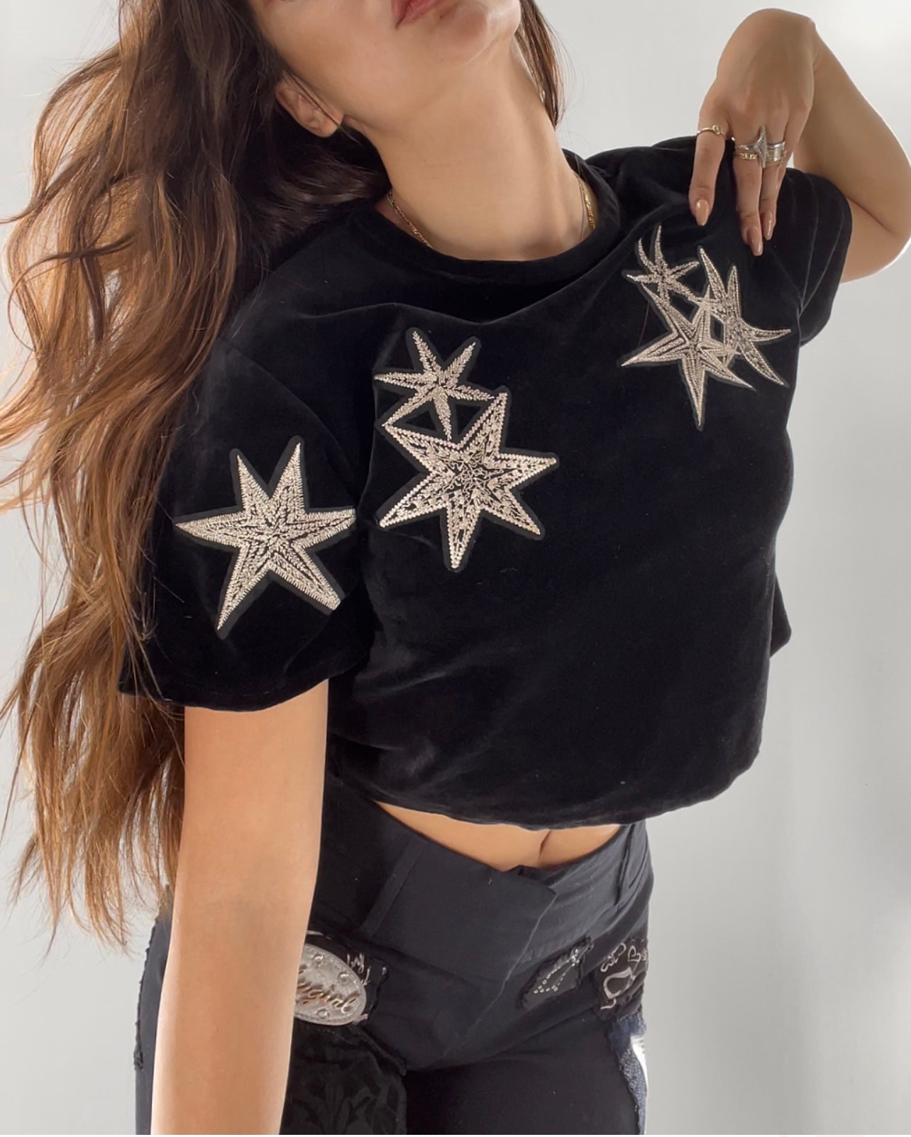 Boxy Velvet Zara T (S)