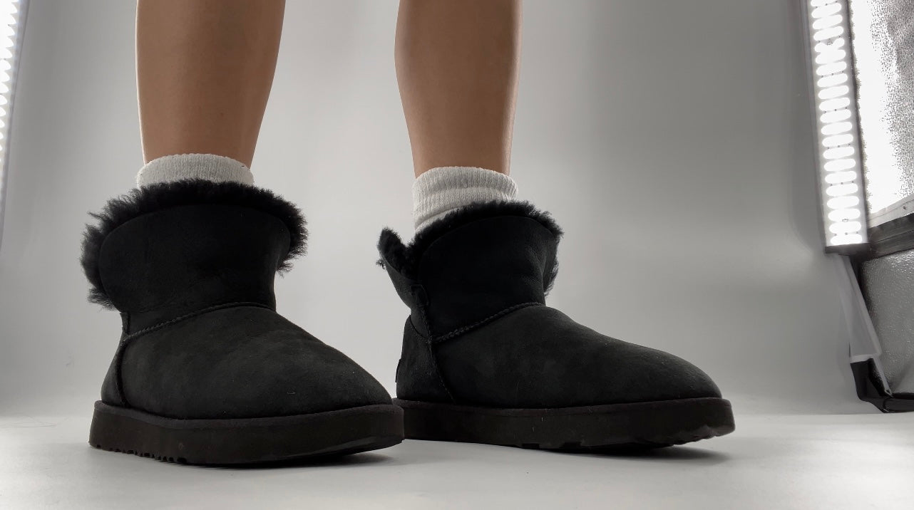UGG Black Short Boot (8)