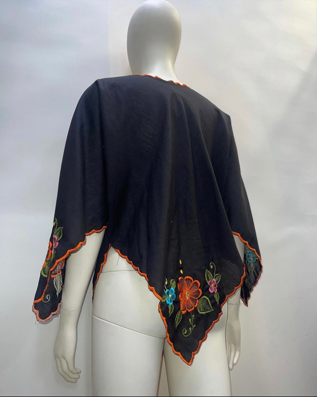 Vintage 70s Style Embroidered Tunic