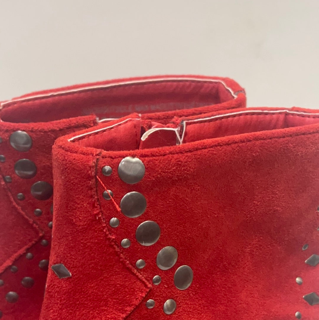 Coconuts by Matisse Red Kirin studded Boots