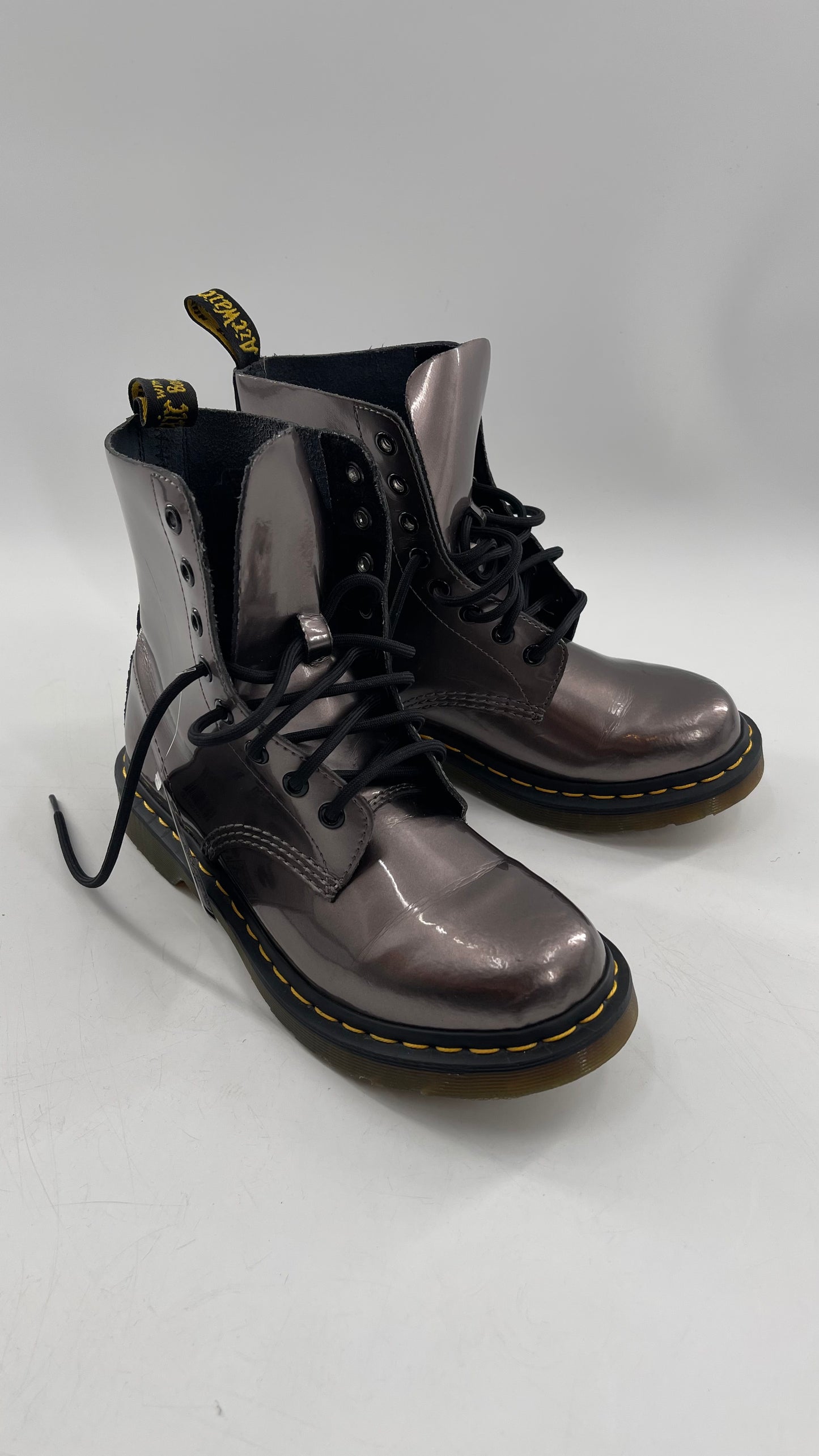 Doctor Martens Pewter Boots (7)