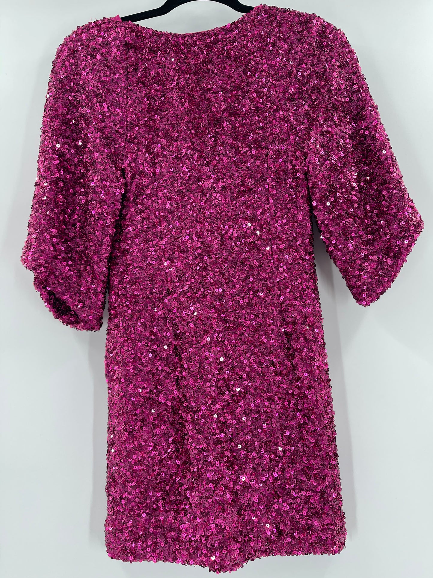Free People Fuschia Sequin Dress (0)