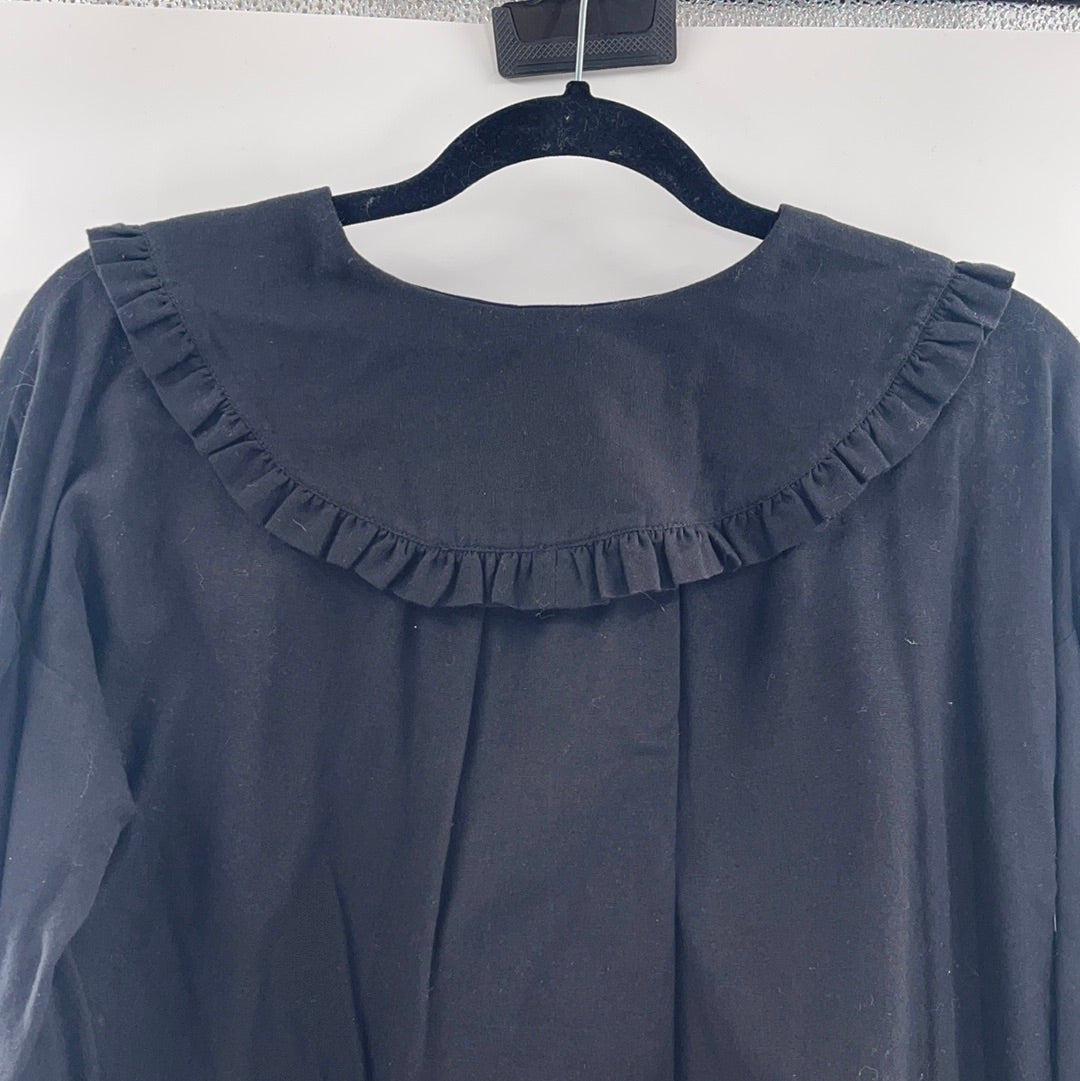 Free People Black Pilgrim Dress