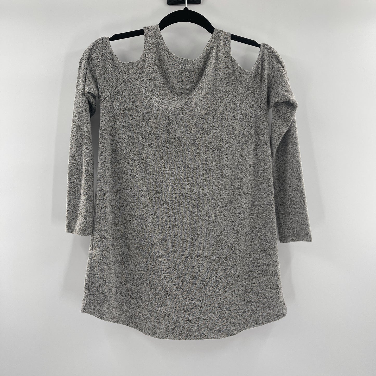 Aerie Grey Cold Shoulder Top (S)
